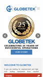 Mobile Screenshot of globetek.in